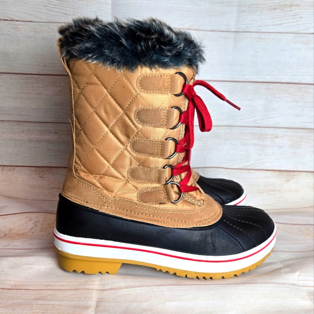 Wild Diva Winter Rain Boots Women size 9